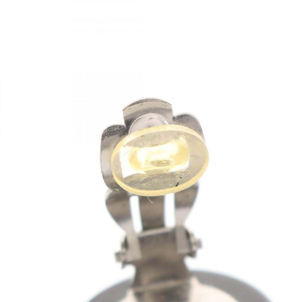 CHANEL Authentic Black Logo Earrings - Picture 7 of 8